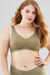 Buy 1 Get 1 FREE Easy Pieces™️ Curvy Embrace Seamless Wire-Free Support Bra