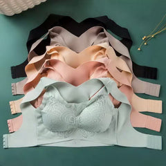 Butterfly wings High Quality Too Soft & Comfortable Push Up Removable Padded full Back Support Sports Bra