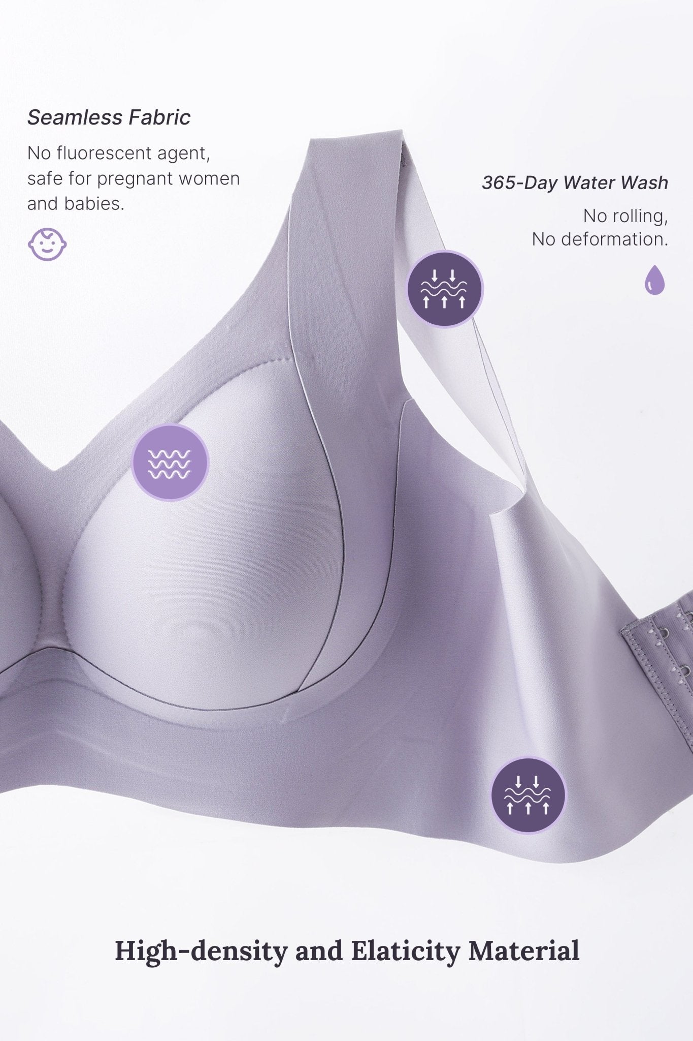 Easy Pieces™️ Max-Support Wire-Free Bra, Great For Large Breast