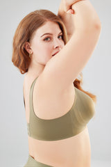 Buy 1 Get 1 FREE   Easy Pieces™️ Curvy Embrace Seamless Wire-Free Support Bra