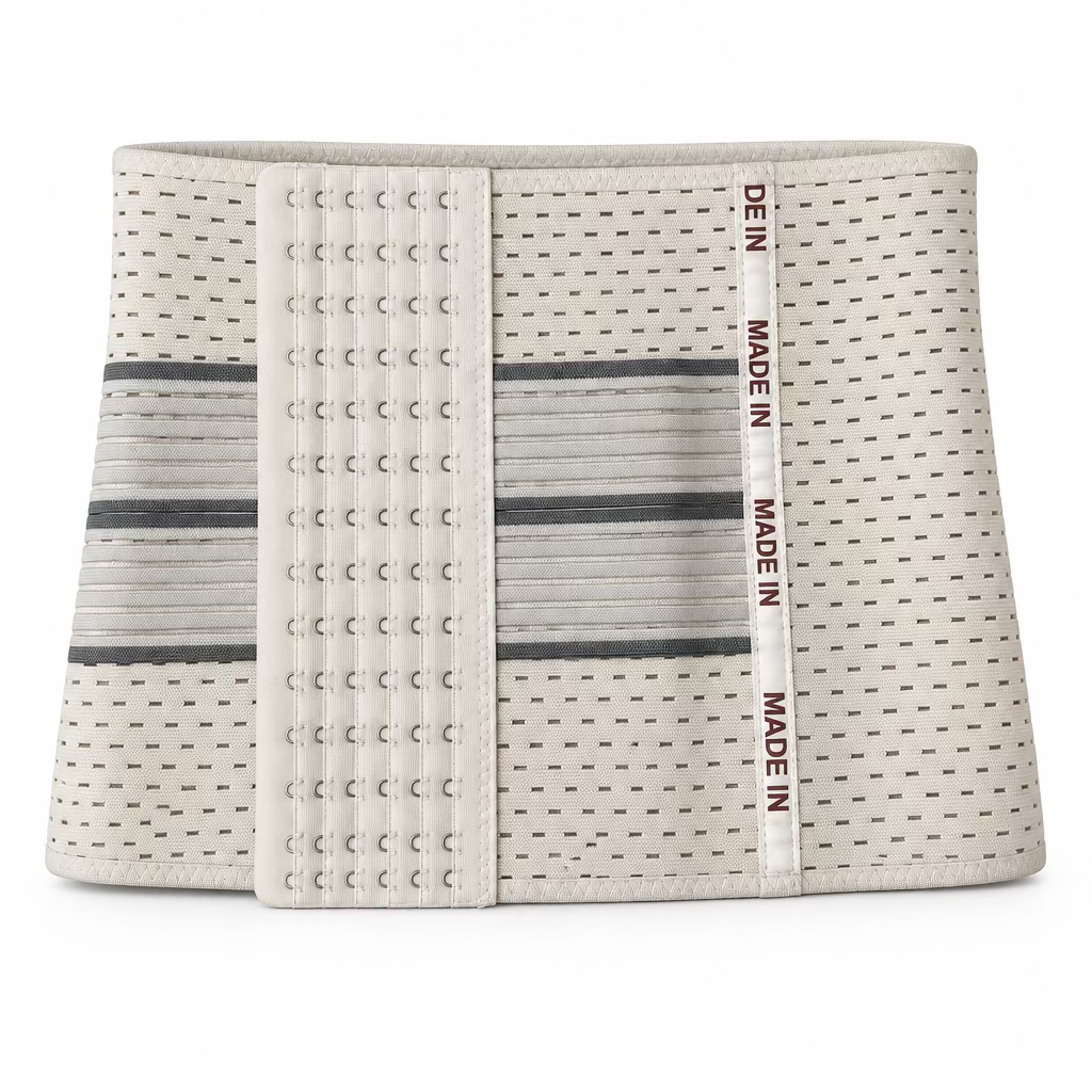 High-Waist Support Belt with 6-Hook Adjustable Fit