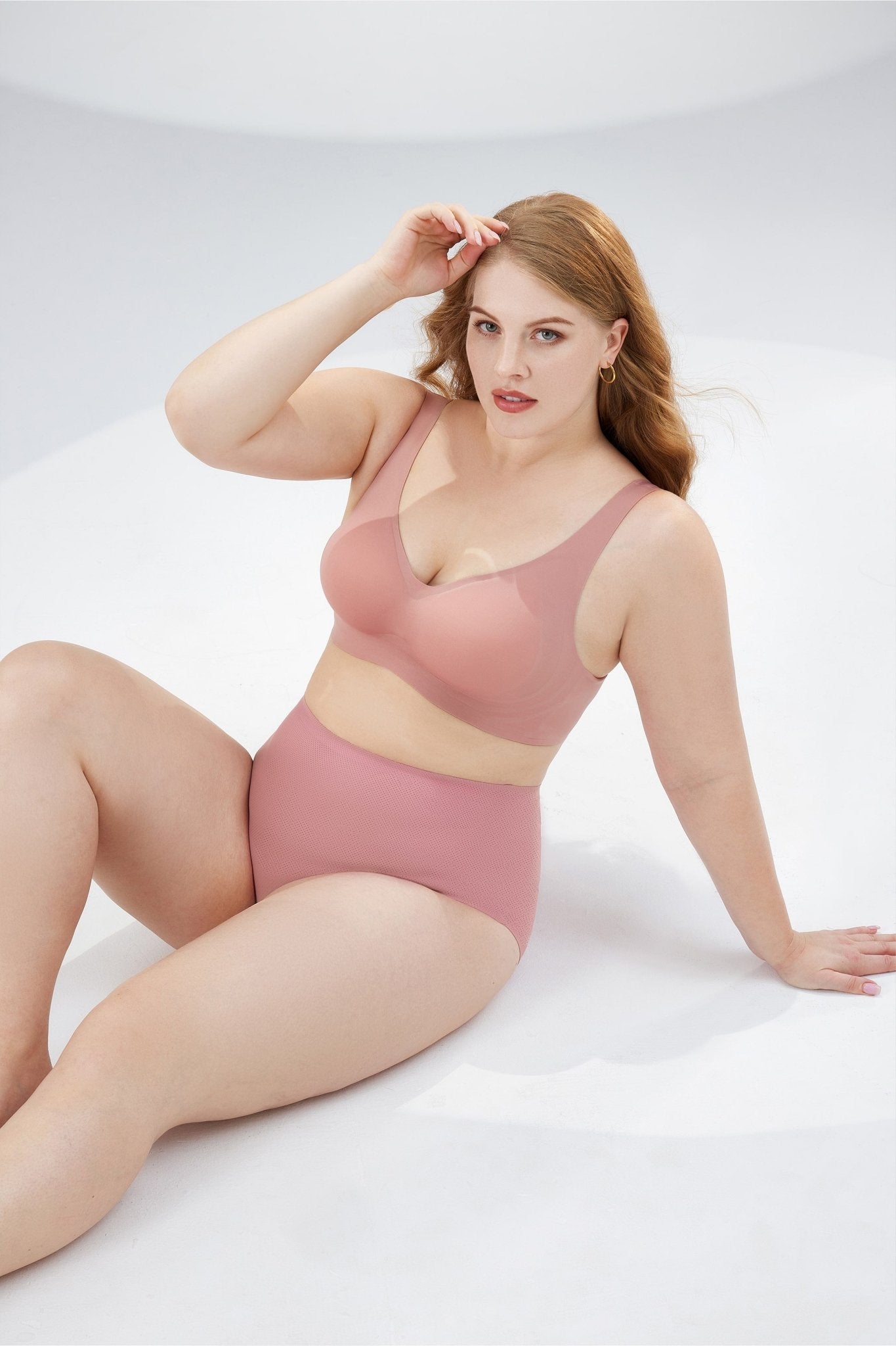 Buy 1 Get 1 FREE   Easy Pieces™️ Curvy Embrace Seamless Wire-Free Support Bra