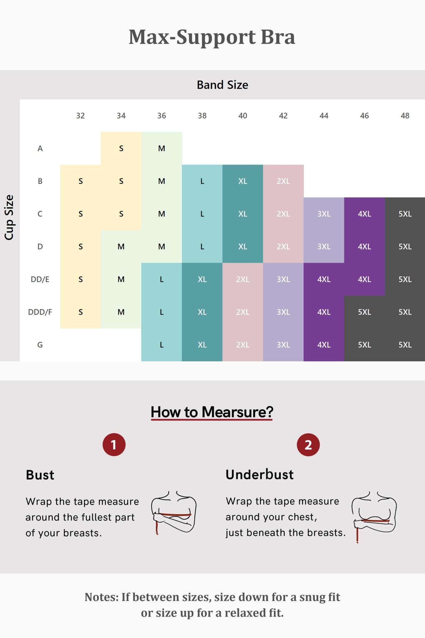 Easy Pieces™️ Max-Support Wire-Free Bra, Great For Large Breast