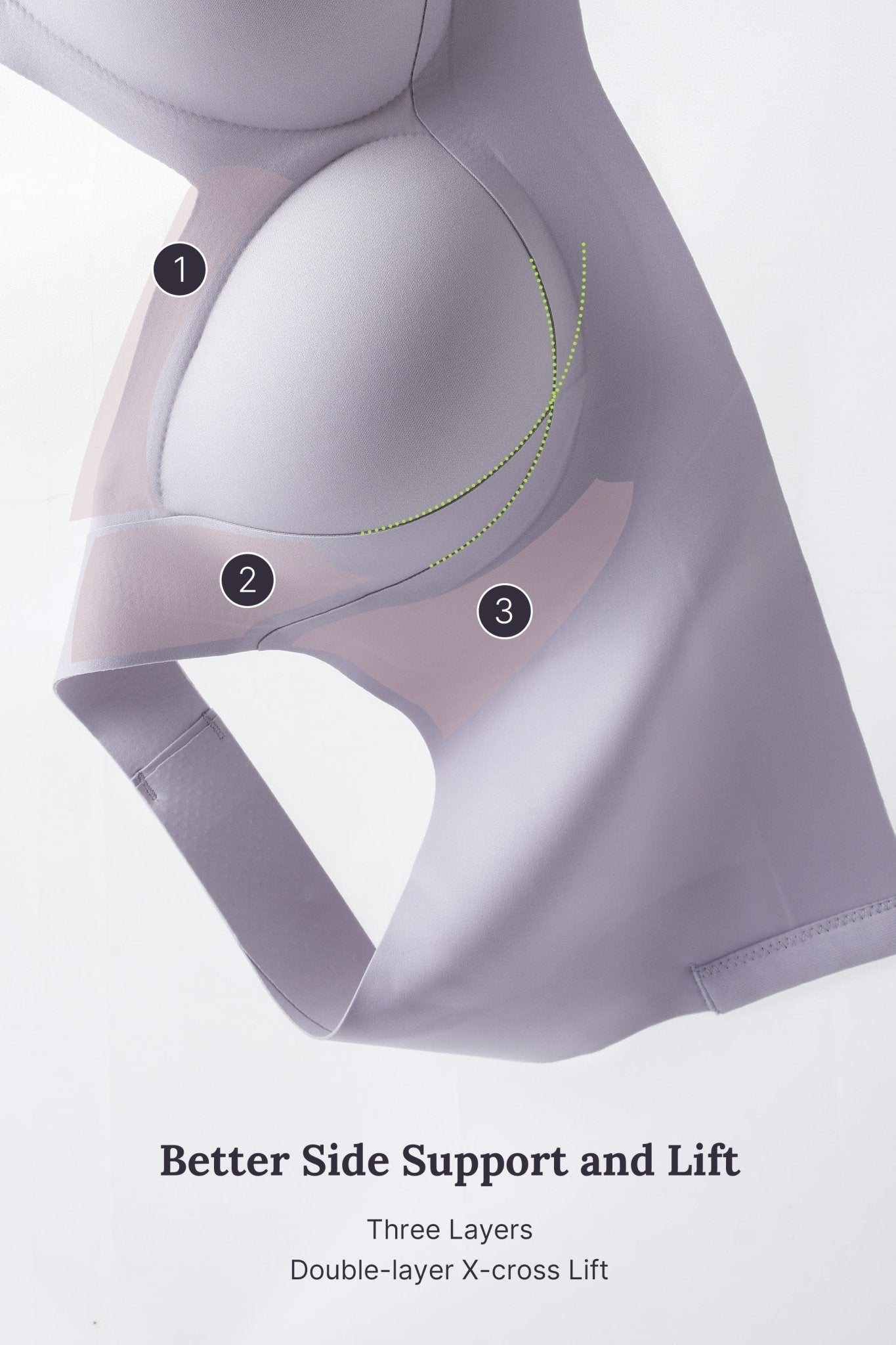 Easy Pieces™️ Max-Support Wire-Free Bra, Great For Large Breast